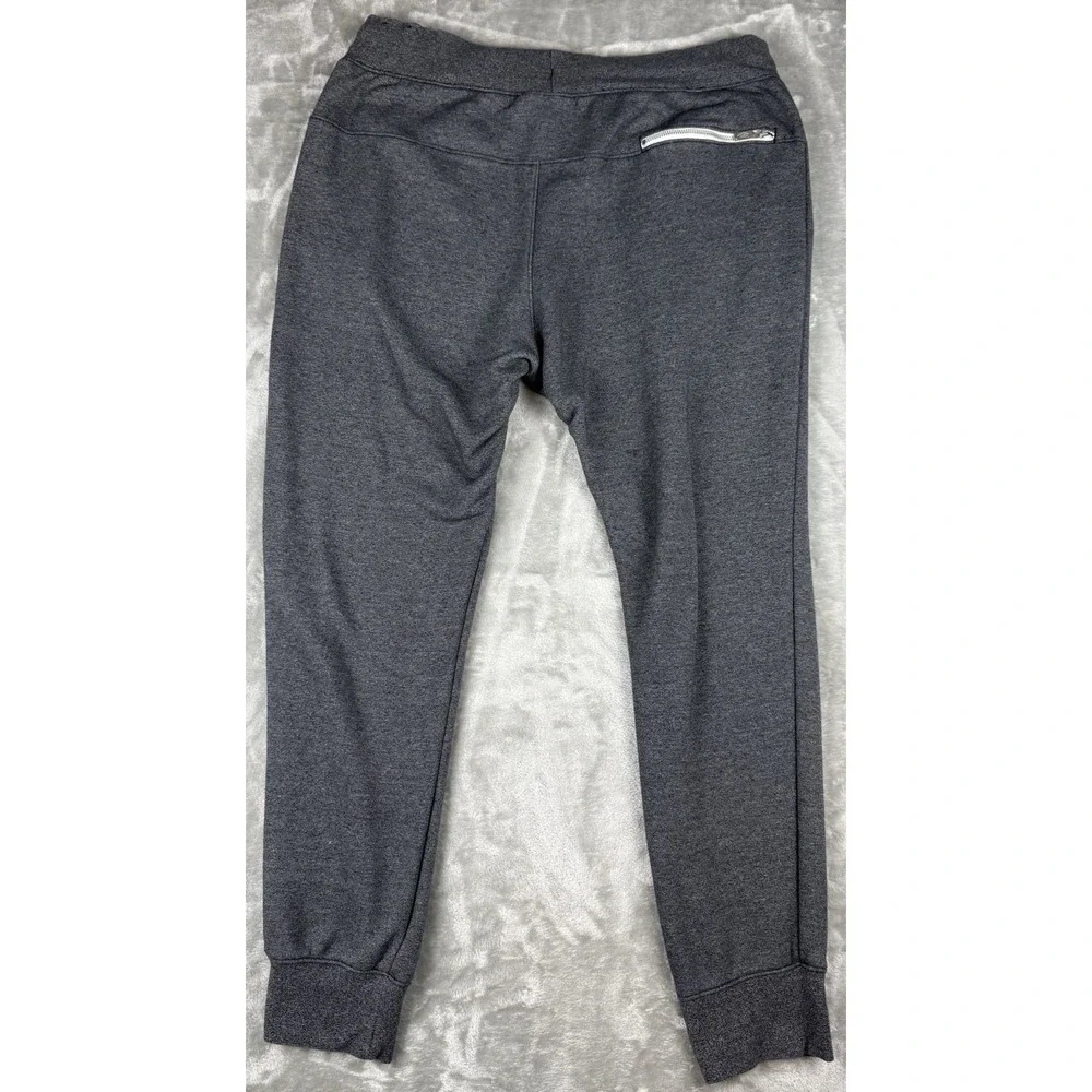 Nike Fleece Jogger Sweatpants Mens XL Gray Tapered Logo Athletic Pants